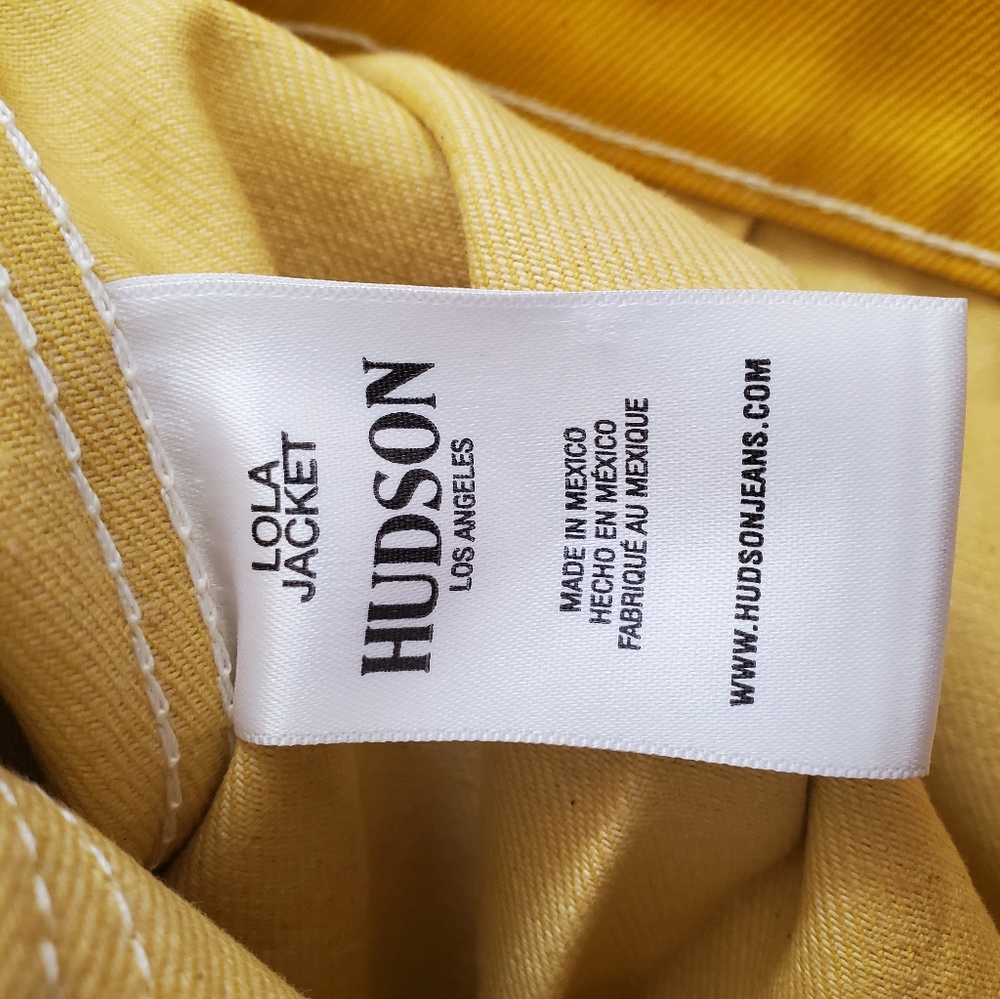HUDSON Jeans Lola Shrunken Trucker Jacket.… - Picture 9 of 9